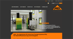 Desktop Screenshot of mlr.de